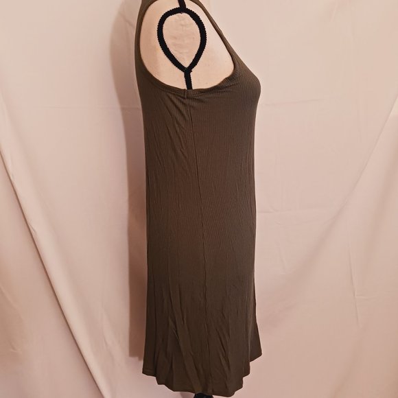 NWT Olive Green Mossimo Bodycon Mini Dress - Picture 5 of 9